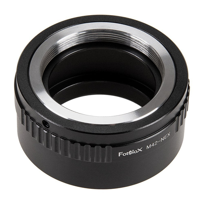 Fotodiox Lens Mount Adapter Compatible with M42 (42x1mm) Screw Mount Lenses to Sony E-Mount Cameras M42 V1 + V2 Standard