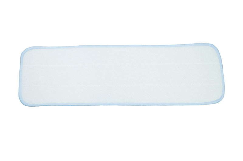LTWHOME 18" Microfiber Commercial Mop Refill Pads in Blue Fit for Wet or Dry Floor Cleaning (Pack of 6) 1