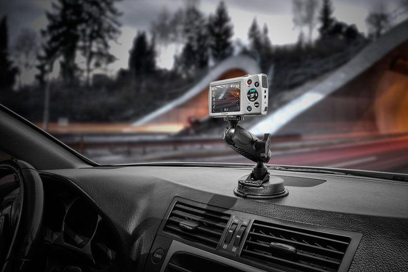 ARKON Heavy Duty Camera Windshield Suction Mount for Nikon Sony Samsung Canon Olympus Panasonic