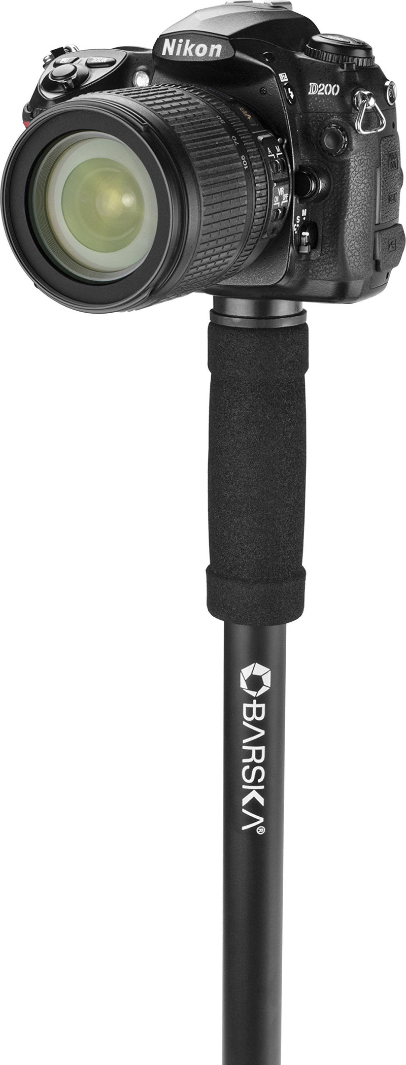 BARSKA AF12548 Lightweight Extendable Monopod, Black