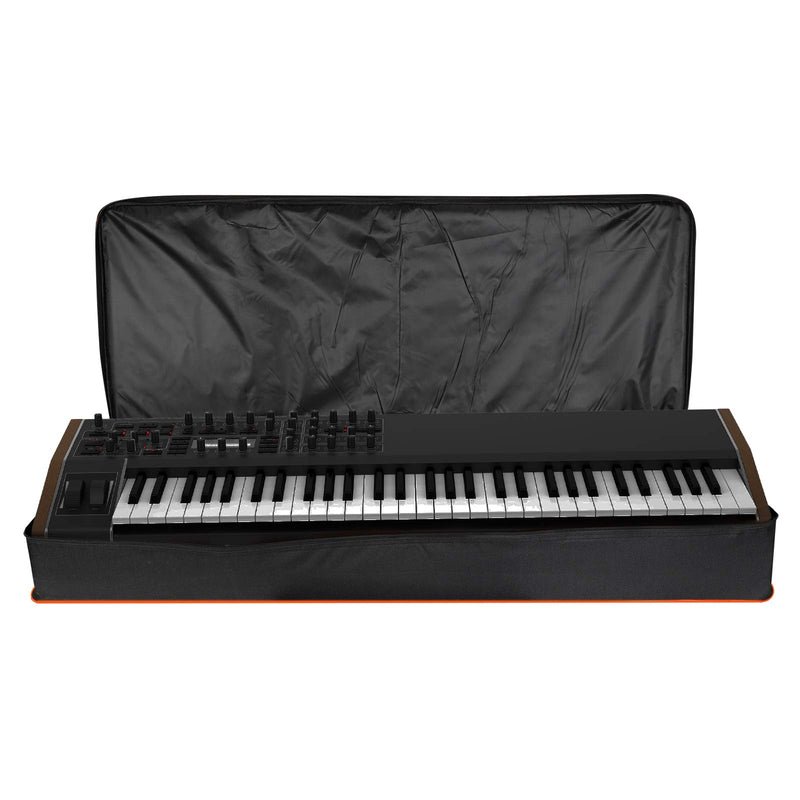 61 Key Keyboard Bags, Key Keyboard Case with 10mm Soft Padded, Key Keyboard Case Gig Bag,Electric Piano Keyboard Case with Portable Handle Shoulder Straps