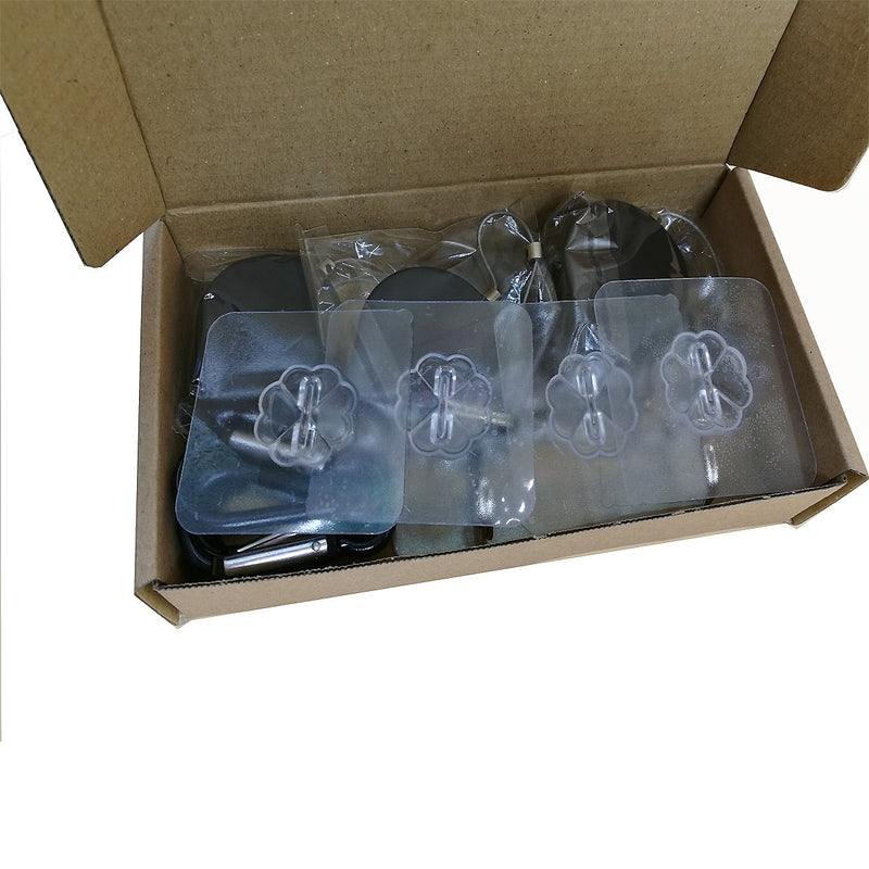 (6 Packs) Orzero Lanyards and Adhesive Hooks for HTC Vive, Oculus Rift S,Sony Playstation VR Virtual Reality Headset or Other Wired VR Games No More Cable Worries with VR Cable Management