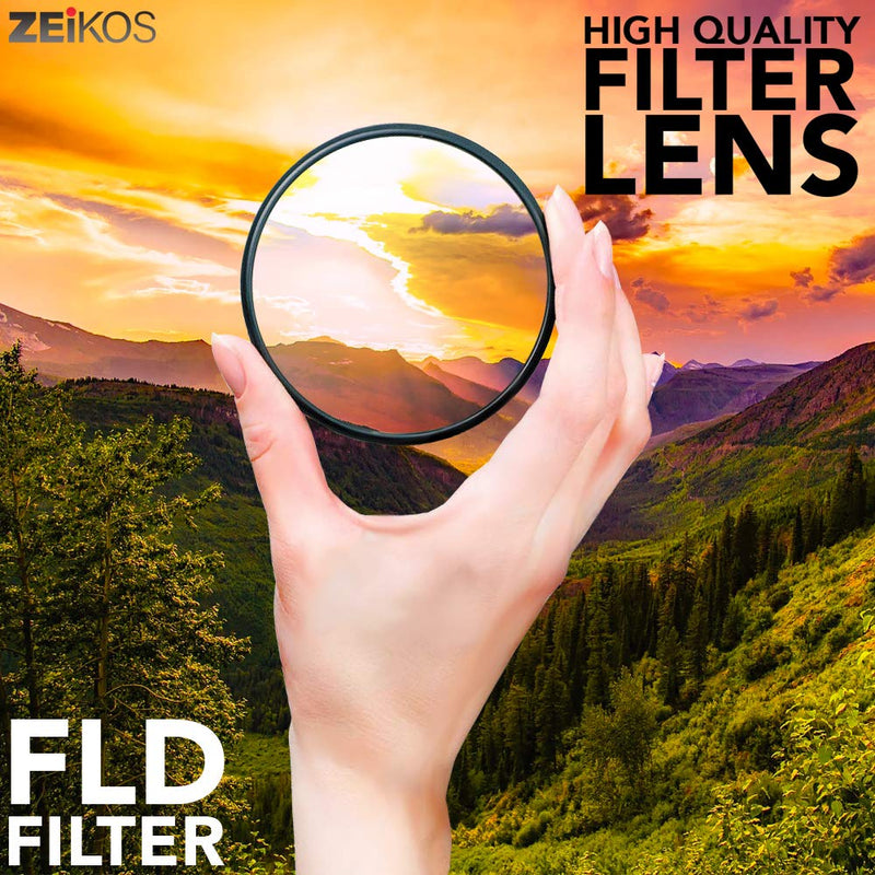 Zeikos ZE-FLK52 52mm Multi-Coated 3 Piece Filter Kit (UV-CPL-FLD)