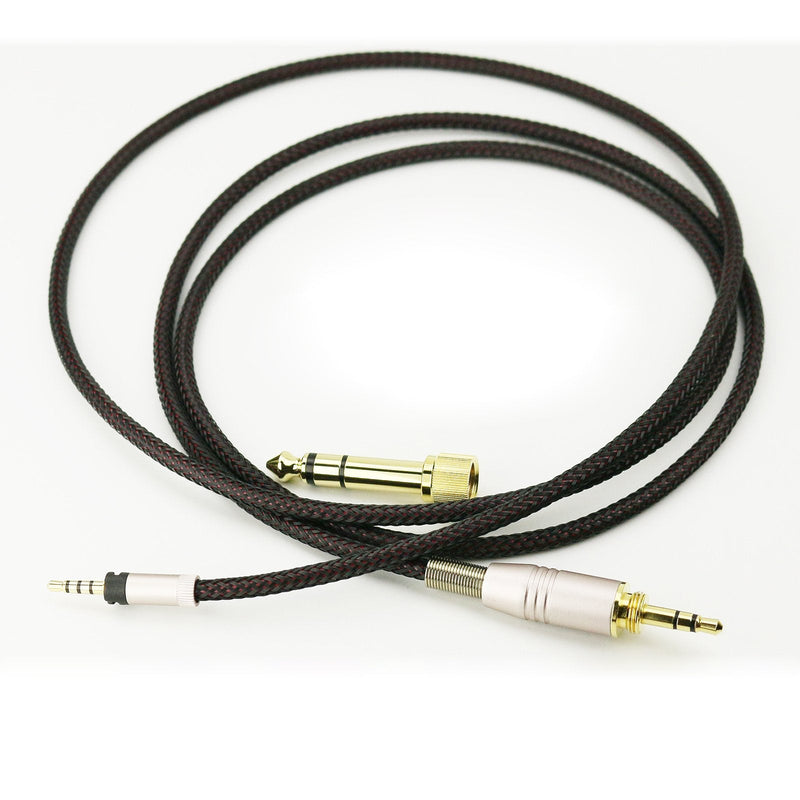 NewFantasia Replacement Audio Upgrade Cable for Sennheiser HD4.40, HD4.50, HD4.30i, HD4.30G Headphones 200cm/6ft 2meters