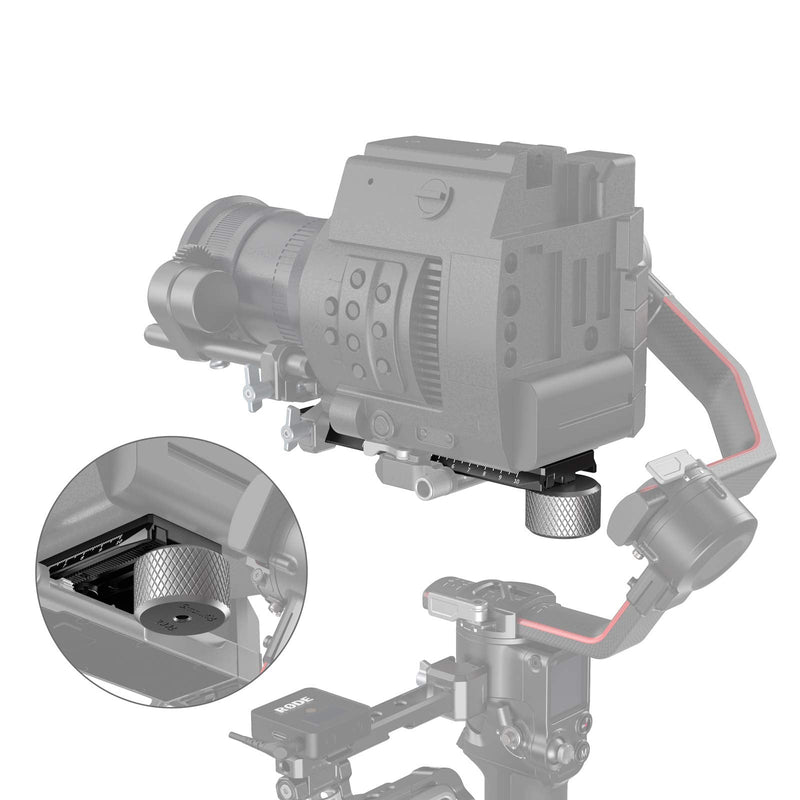 SMALLRIG Camera Extended Quick Release Plate Adapter Only for DJI RS 2 / RS2 Gimbal - 3031