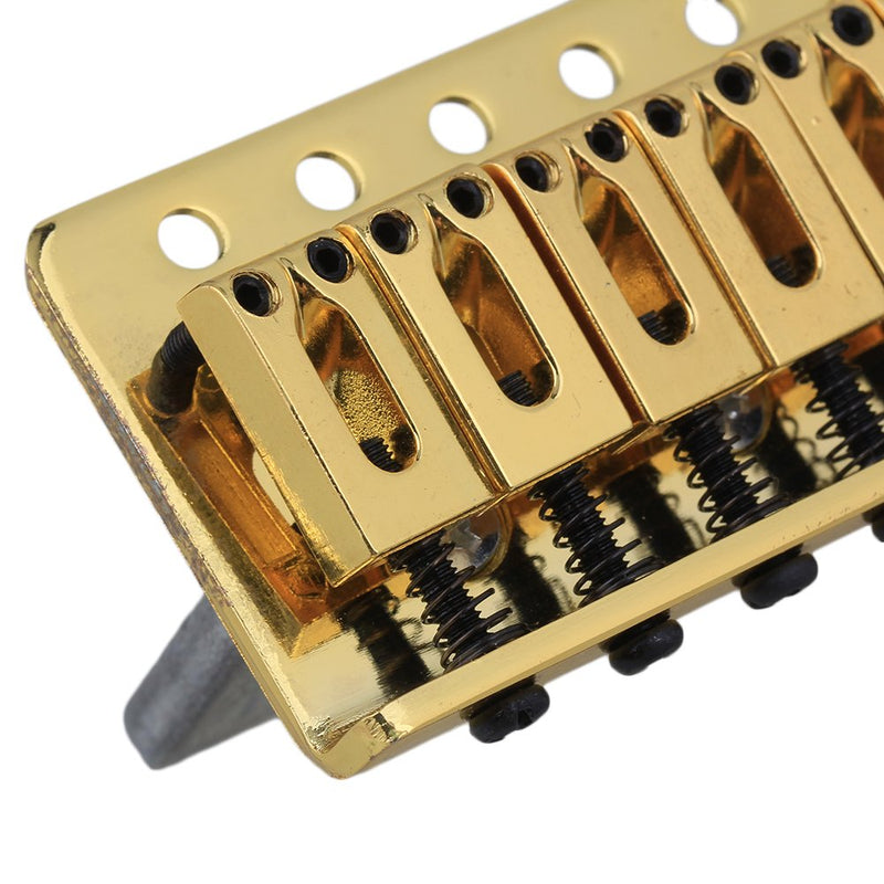 BQLZR Gold Tremolo Bridge Set For Electric Guitar