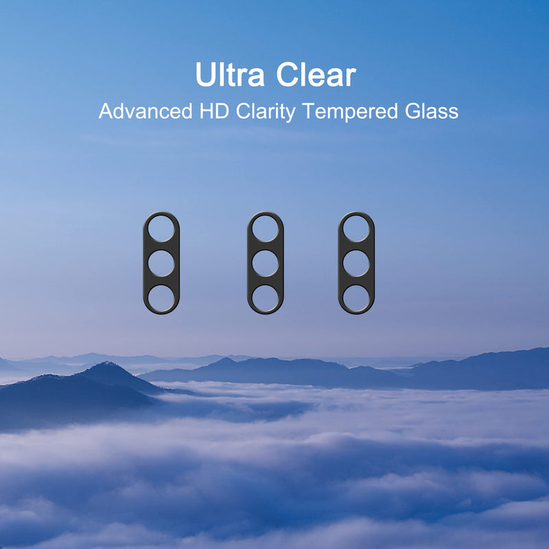 Ailun Camera Lens Protector for Galaxy S23 ＆ S23 Plus 3Pack Tempered Glass Clear Case Friendly