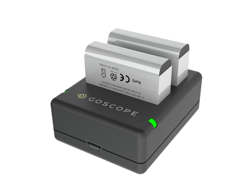 GoScope HERO4 Dual Charging Dock + Spare Battery - HERO4 / HERO4 Black / HERO4 Silver / HERO4 White