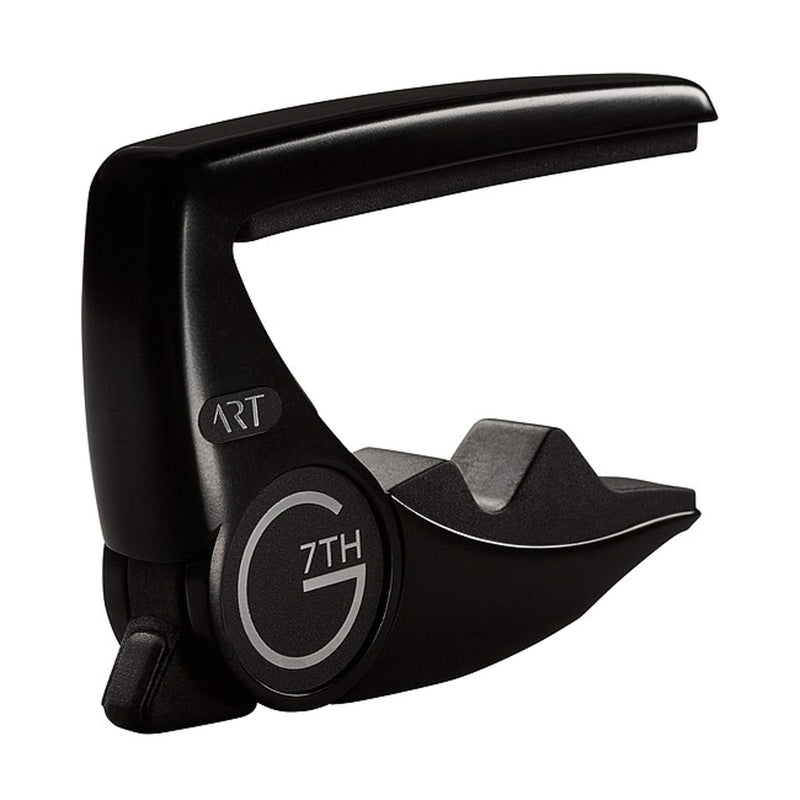 G7th C81020 Performance 3 Capo with ART (Steel String Satin Black), 63g/2.2oz. Low profile and non-intrusive & GHS Fast Fret Guitar String Cleaner and Lubricant + Cleaner