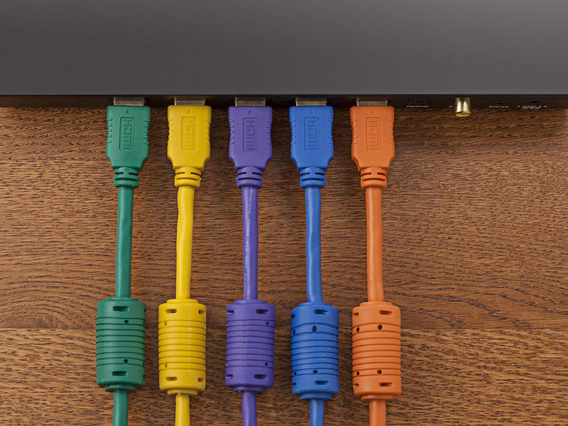 [AUSTRALIA] - Monoprice HDMI High Speed Cable - 1.5 Feet - Blue, 4K@60Hz, HDR, 18Gbps, YUV 4:4:4, 28AWG - Select Series 