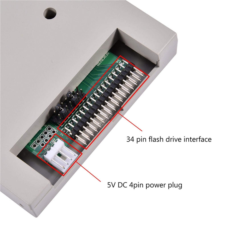 Socobeta SFRM72-FU-DL 720K 5V DC USB SSD Floppy Drive Emulator