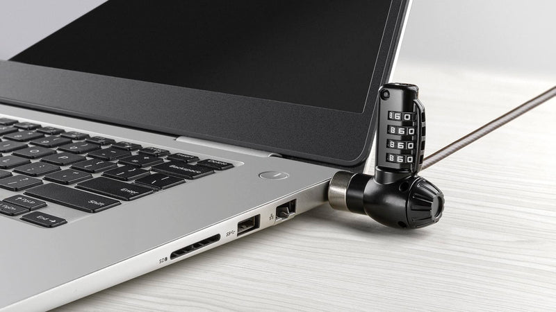 Laptop Lock Universal Laptop Cable Lock Combination Computer Lock Compatible with HP Samsung DELL Slot
