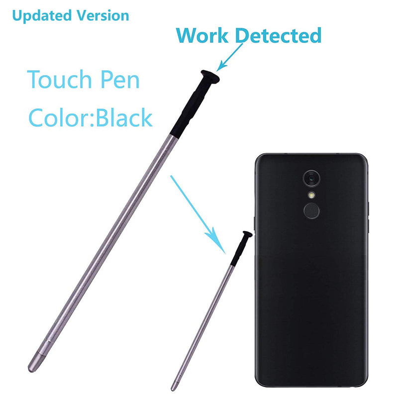 Black Touch Pen Screen Stylus Pen Can be Detected Replacement Parts for LG Stylo 4,Q Stylus,Q Stylus+,Q Stylus Plus,Stylus 4,Q Stylo 4,LG Q8 Black