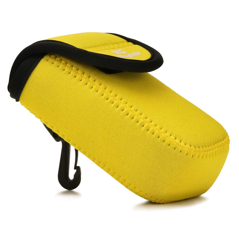MegaGear MG1854 Ultra Light Neoprene Camera Case Compatible with Panasonic Lumix DC-ZS80, DC-ZS70, DMC-ZS60 - Yellow