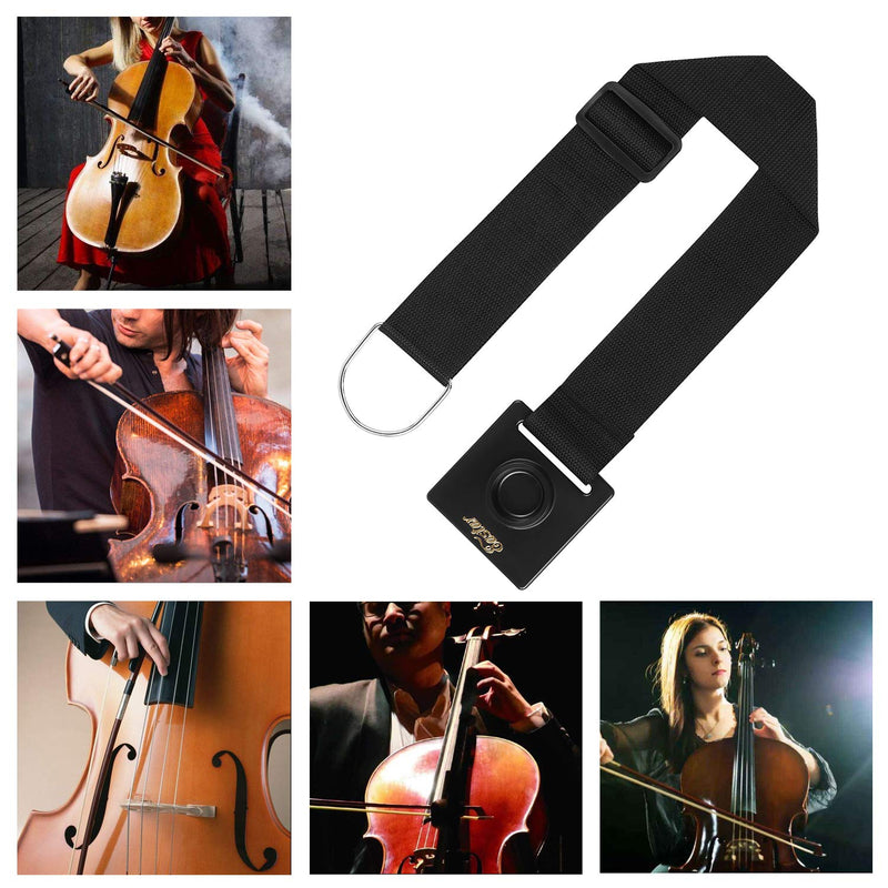 Eastar EAC-001 Cello Strap Adjustable Cello Endpin Anchor Stopper Holder Rest Stop Antiskid Device Non-slip with Thick Pad