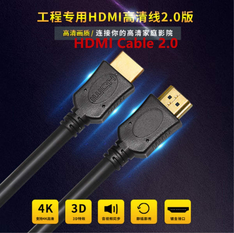 Davidamy's Gift HDMI Cable (1M 3feet), High Speed, Support 4K/60HG, HDMI 2.0, 18Gbps, Support 32 Sound Channels, (High Speed with Ethernet, ARC, PS3, PS4, Xbox, Projector) (1m/3 feet) 1m/3 feet