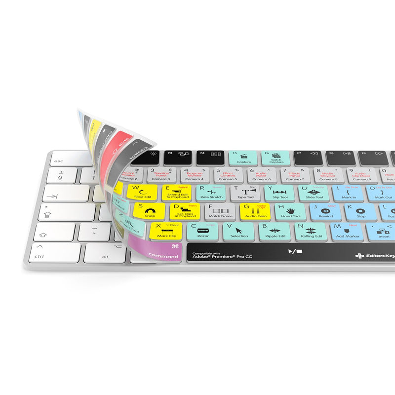 Adobe Premiere Pro Keyboard Cover for Apple Magic Keyboard | Fits Wireless Magic Keyboard with Numeric Pad