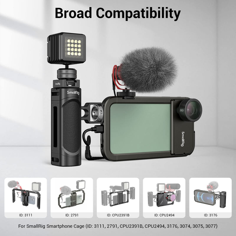 [AUSTRALIA] - SmallRig Side Handle for Smartphone Cage Phone Video Rig Lightweight w 1/4 Threads - 2772 