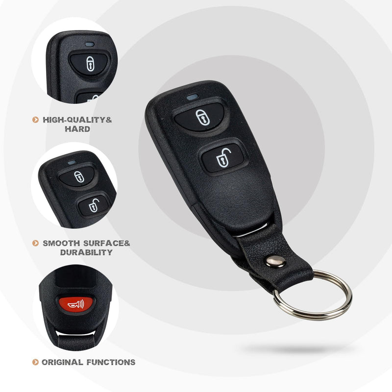 USAKeys New Keyless Entry Replacement for 2007/2008/2009/2010/2011/2012 Hyundai Santa Fe with FCCID: PINHA-T038 (Single) SINGLE