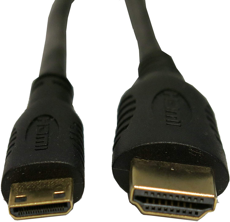 HDMI Cable for Canon EOS 90D Camera, High-Speed 4K Mini HDMI to HDMI Cable for Canon EOS 90D DSLR Camera, 6 Feet Gold Plated.