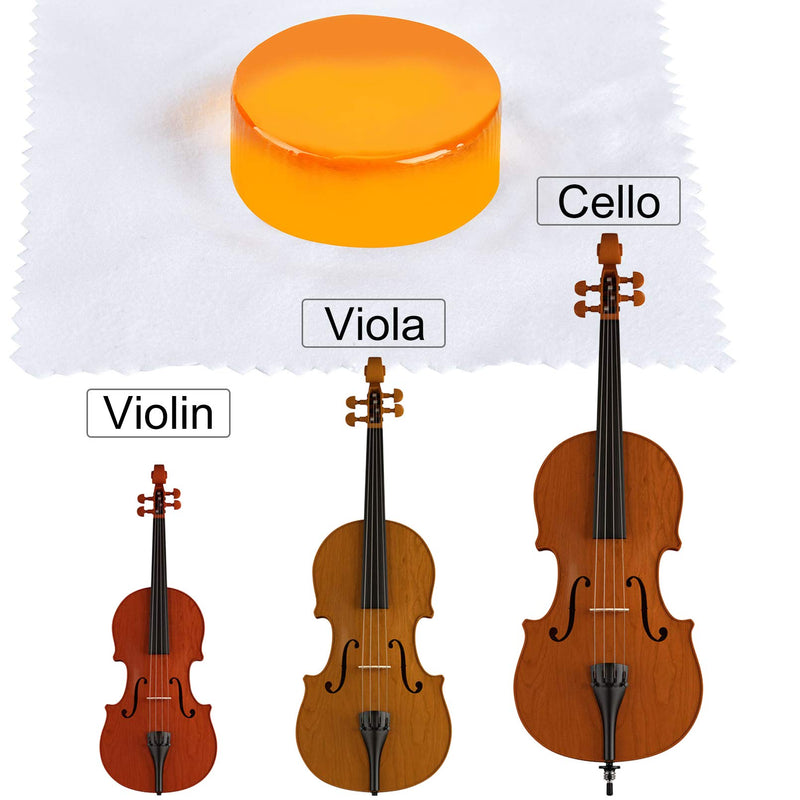 MOREYES String Rosin Instrument Violin Viola Cello Violoncello Cello Fiddle Bow Rosin (2 pack)