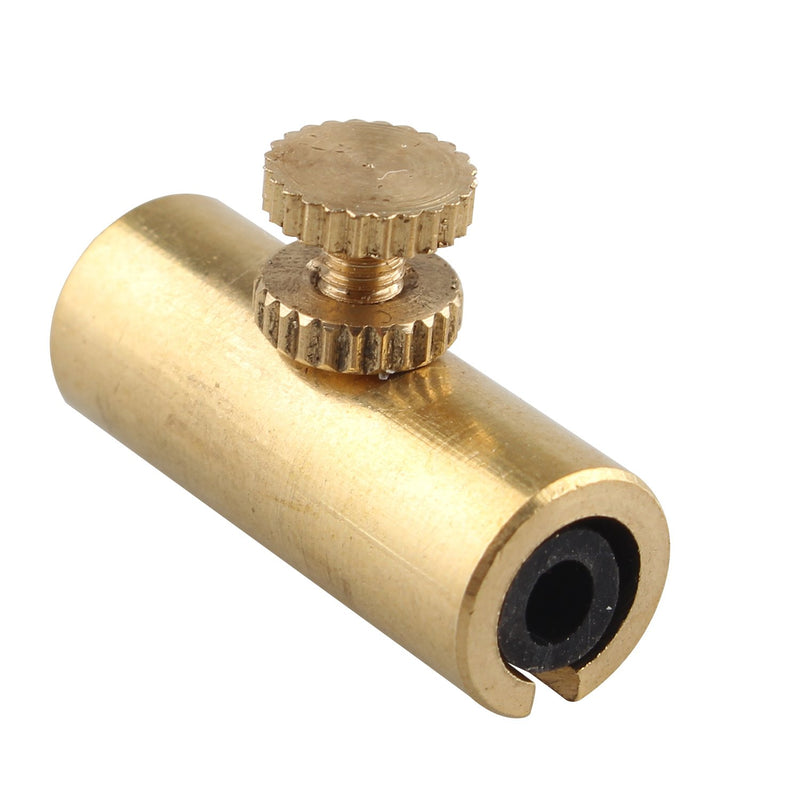 Futheda Adjustable Cello Wolf Tone Eliminator Mute Instrument Suppressor Tube Eliminate in Golden Brass