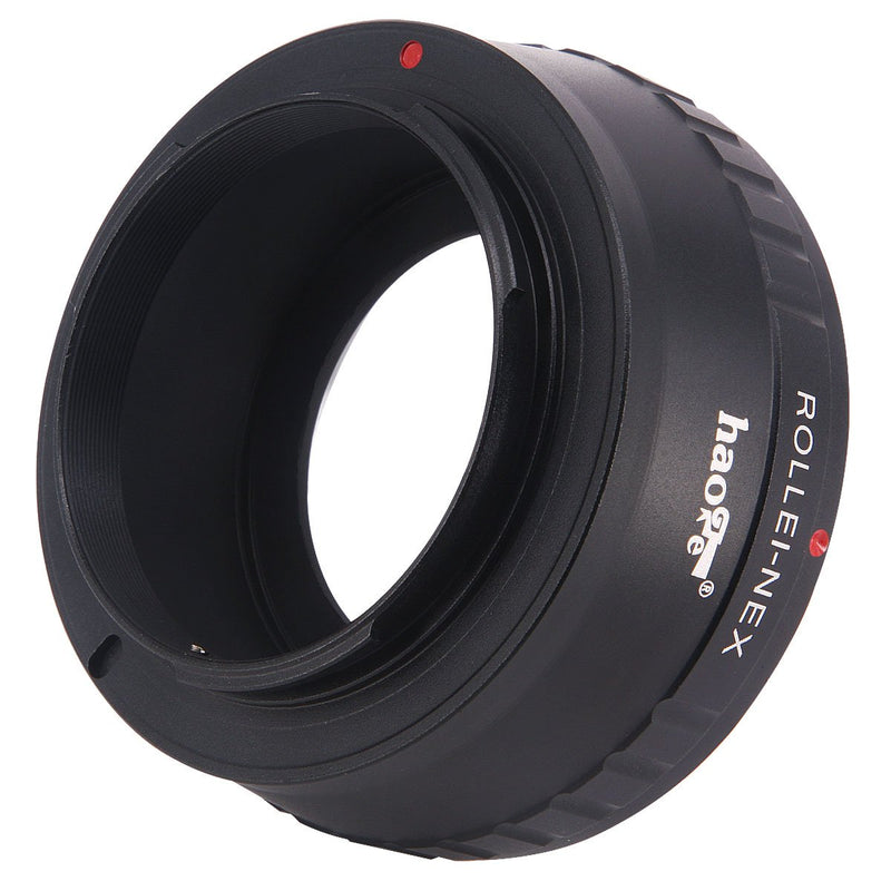 Haoge Manual Lens Mount Adapter for Rollei 35 SL35 QBM Quick Bayonet Mount Lens to Sony E NEX Camera a3000 a3500 a5000 a5100 a6000 a6400 a6500 A7 A7R A7S A7II A7RII A7SII A7III A7RIII A9 VG30 FS7 FS5