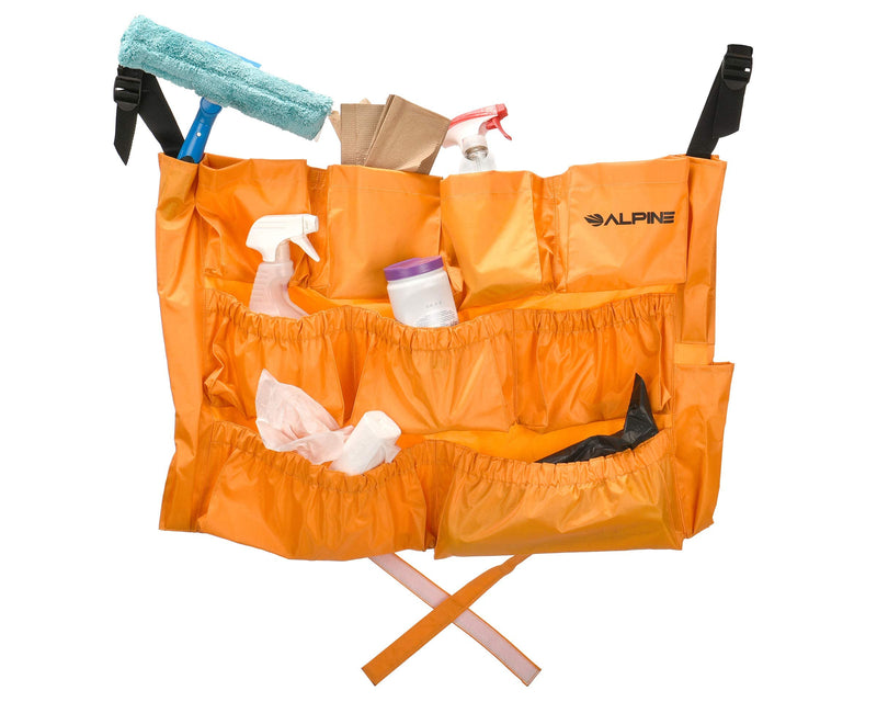 Alpine Industries Trash Can Caddy Bag for Large Round and Square Trash Cans - Heavy Duty 100% Polyester - Lightweight Abrasion Resistant Fast Drying Commercial Brute Caddy Bag