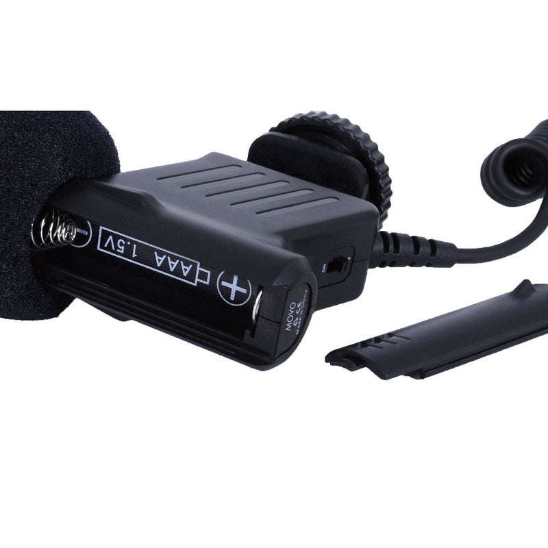 Movo VXR1000 Mini HD Shotgun Condenser Video Microphone for DSLR and Mirrorless Cameras