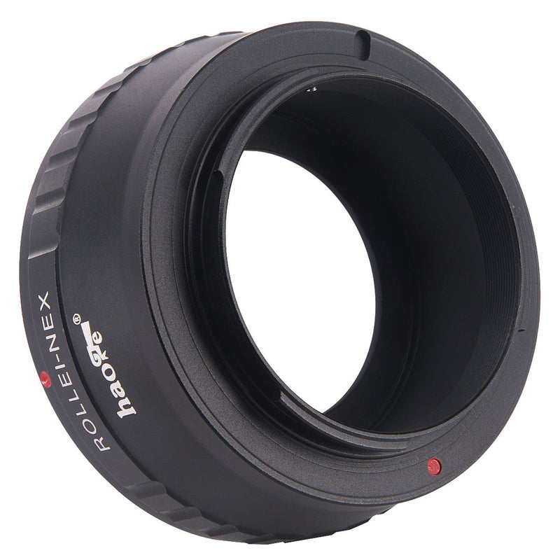 Haoge Manual Lens Mount Adapter for Rollei 35 SL35 QBM Quick Bayonet Mount Lens to Sony E NEX Camera a3000 a3500 a5000 a5100 a6000 a6400 a6500 A7 A7R A7S A7II A7RII A7SII A7III A7RIII A9 VG30 FS7 FS5