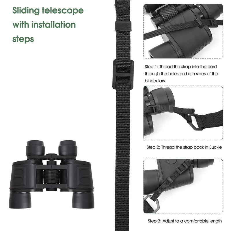 Binocular Harness Strap, Camera Chest Harness with Adjustable Stretchy and Quick Release, X-Shaped Decompression Binocular Straps for Carrying Binocular, Cameras, Rangefinders and More
