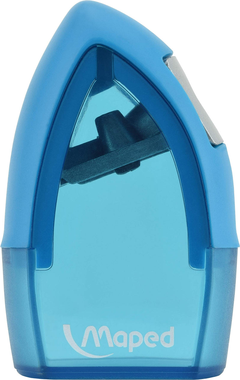 Maped Tonic 1 Hole Pencil Sharpener with Metal Insert, Assorted Colors (068249)