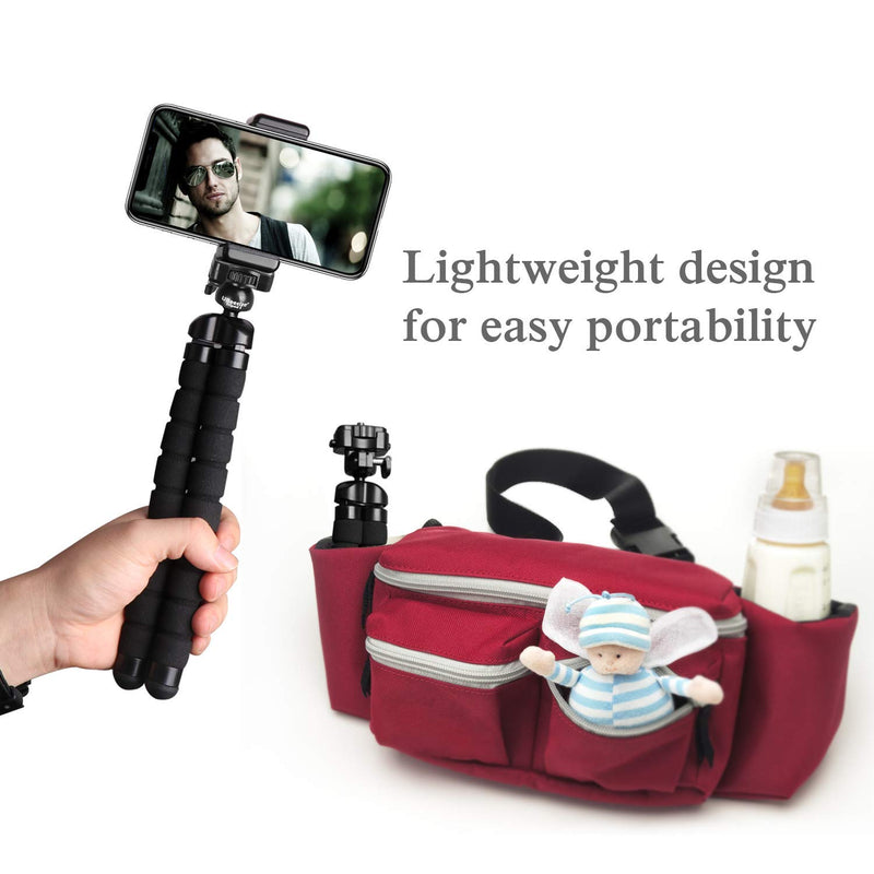 UBeesize Tripod S, Premium Flexible Phone Tripod with Wireless Remote, Mini Tripod Stand for Cameras/GoPros/Mobile Devices