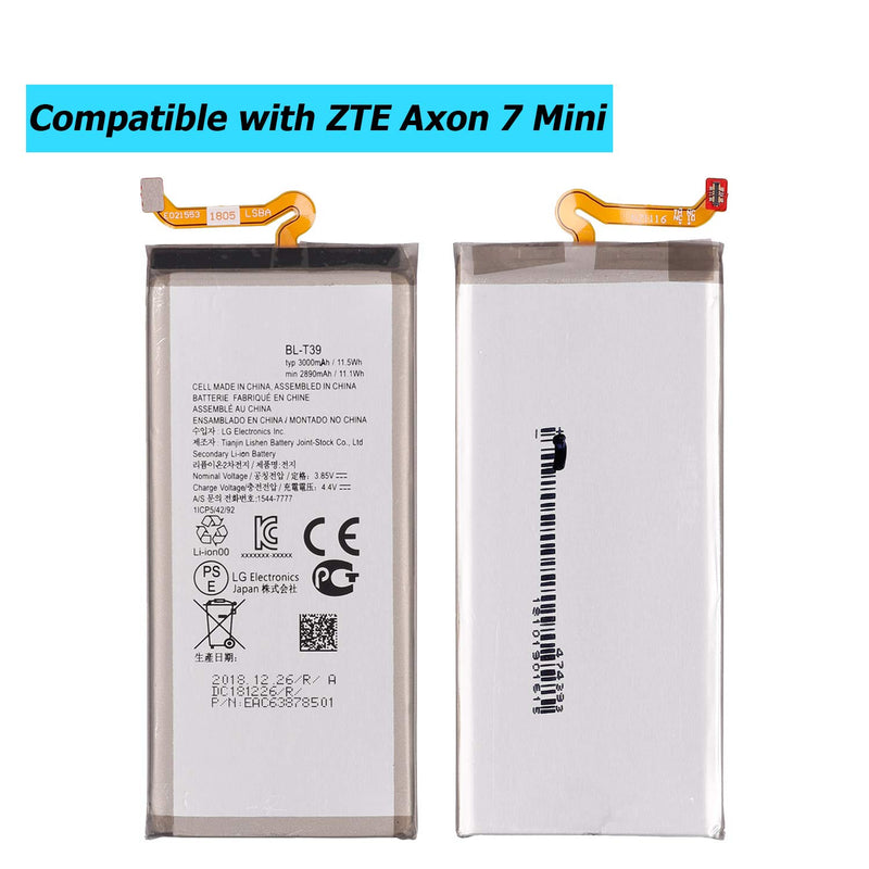 E-YIIVIIL BL-T39 Replacement Battery Compatible with LG G7 ThinQ G710 Q7 G7 Plus ThinQ G710EM G710N LG K30 2019 LM-X320EMW with Toolkit