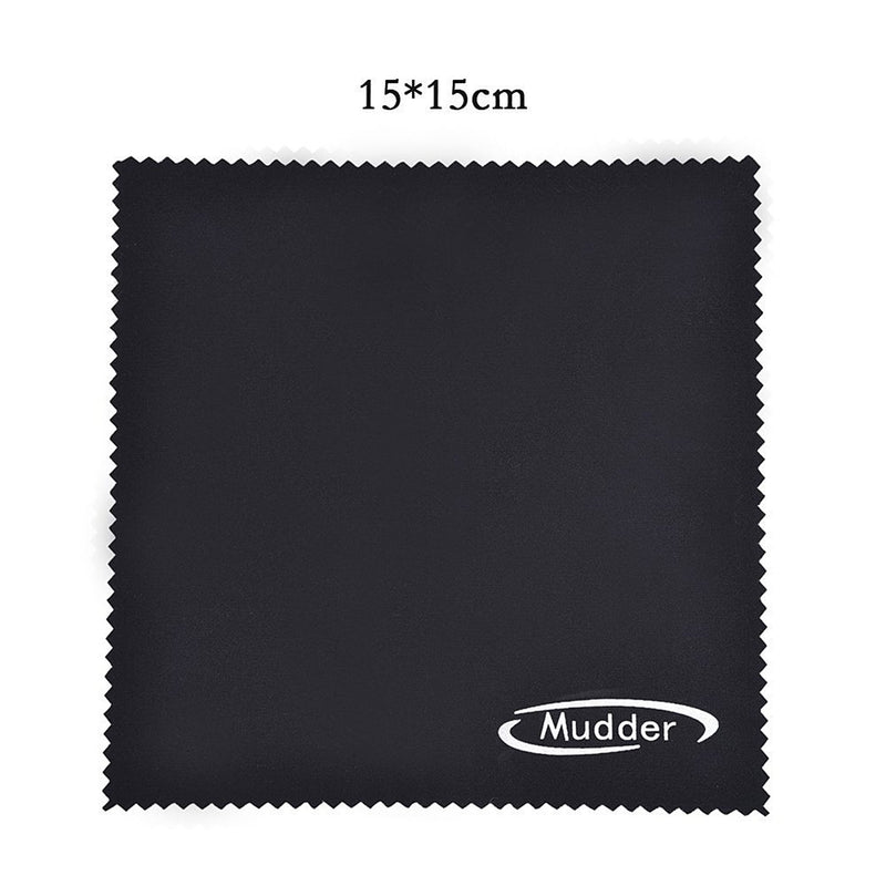 Mudder 3 Pack Lens Cap Keeper Holder with Cleaning Cloth and Black Velvet Bag for Canon/Nikon/Sony/Panasonic/Fujifilm Camera