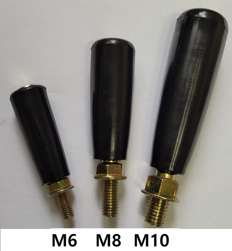 [Made in Korea] Revolving Hand Knob Handwheel with M10 P 1.5mm Male Threaded Stem for Machinery Parts M10 * 100 1EA