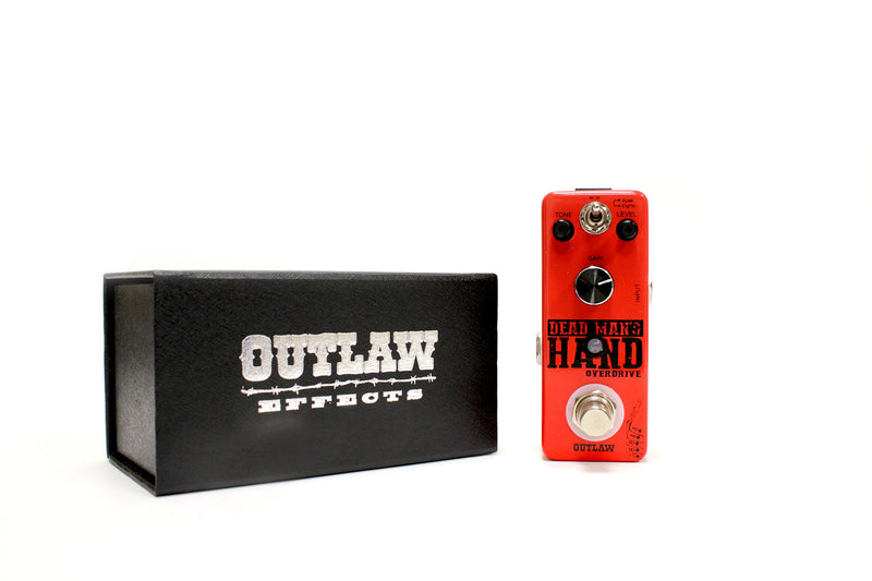 [AUSTRALIA] - Outlaw Effects DEAD-MANS-HAND 2-Mode Overdrive Pedal 