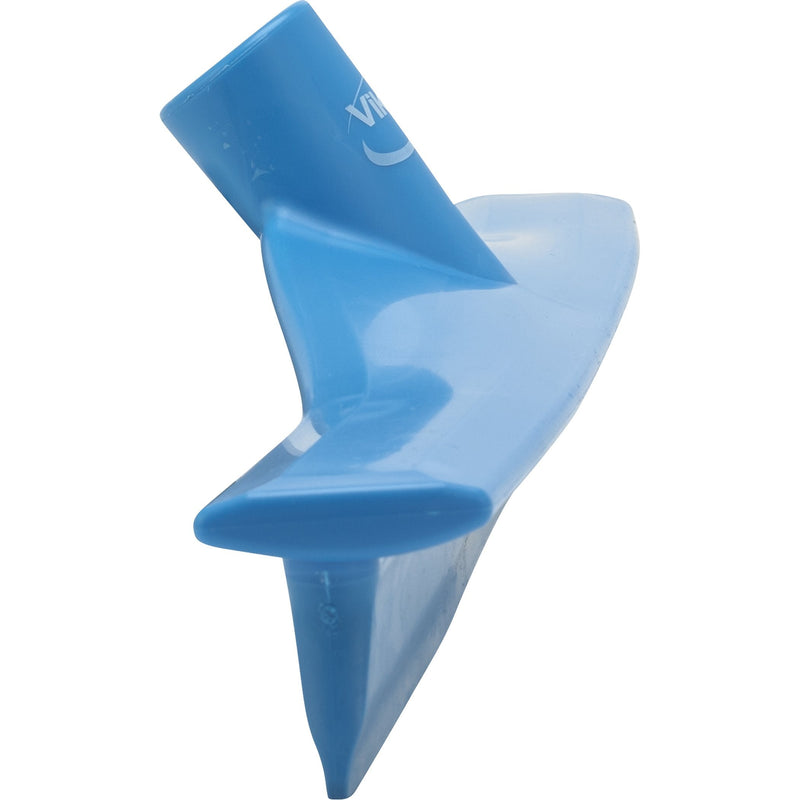 Vikan 71503 Rubber Polypropylene Frame Single Blade Squeegee, 20", Blue 7150