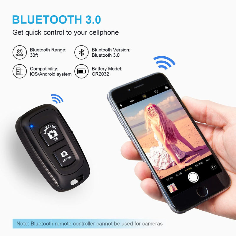 Phone Tripod, 63” iPhone Stand with Remote for Cell Phone, Tripod for iPhone 14 13 12 Pro Max/11/XR/X/8, Galaxy Note 8/S10 More