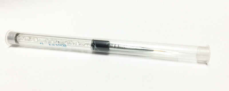 Grandey Professional Nail Brushes Beauty Nail Art Tool Small Sable Hair Brush Painting Sculpture Pen (11MM)