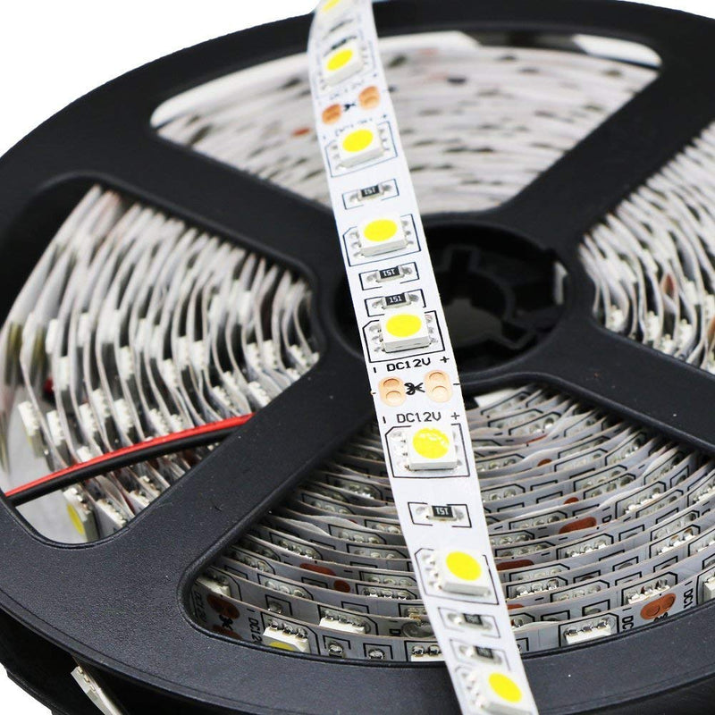 [AUSTRALIA] - Kebinfen 16.4ft(5m) SMD 5050 LED Strip Lights Natural White 4000K LED Strip Lights Natural Daylight Non-Waterproof Flexible LED Strips Lights 300 LEDs/Roll 