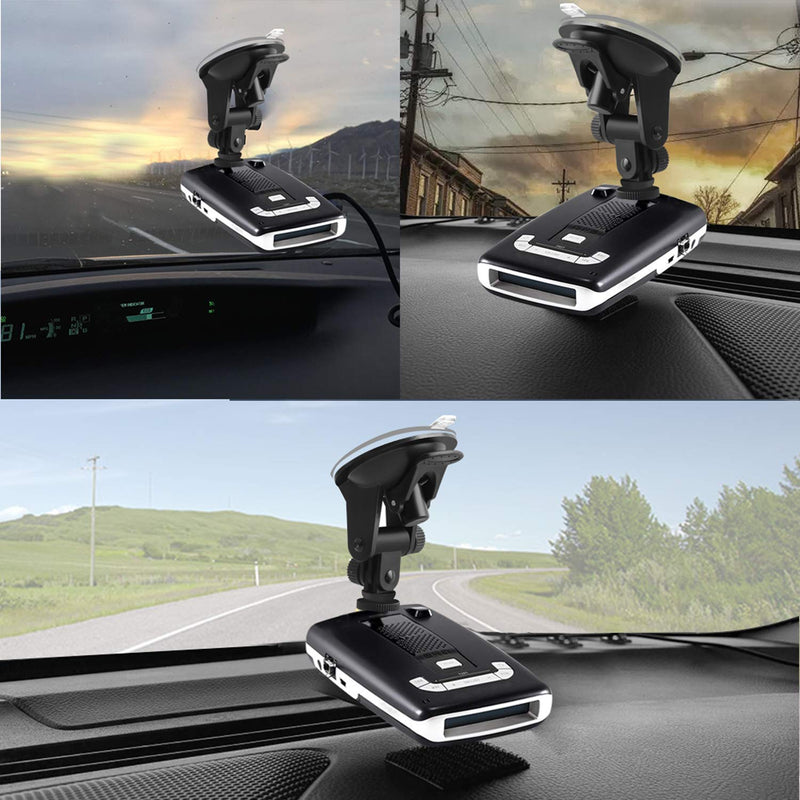 YiePhiot Suction Cup Radar Detector Mount, Windshield & Dashboard Radar Holder Compatible with Escort Max / Max2 / Max360 Radar (Not Compatible with MAX360C Magnetic Cradle Radar)