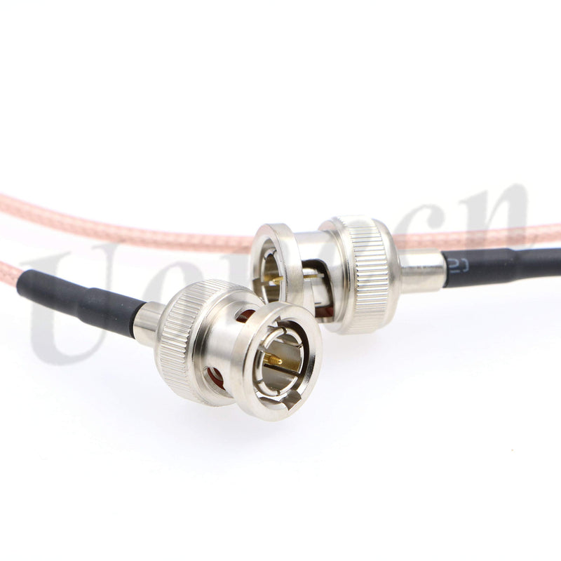 [AUSTRALIA] - Uonecn MegaFlex HD-SDI Cable RG179 BNC Male to BNC 75ohm for Blackmagic HyperDeck Shuttle and BMCC BMPC Hyperdeck Cameras 1M 