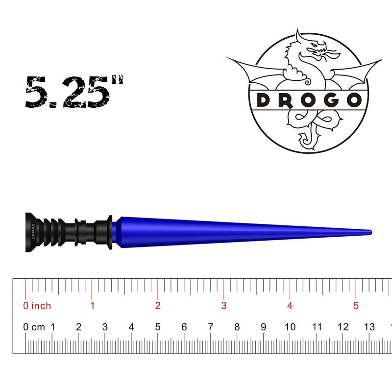 DROGO 5.25" Lightsaber Replacement Antenna for Ford Escape 2008-2012 | FM/AM Reception Enhanced | Tough Material Creative Design - Klein Blue