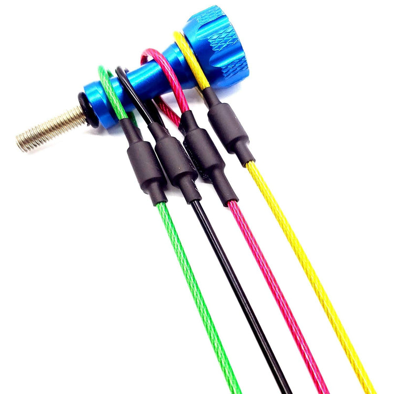 Camera Safety Tether, Stainless Steel Cable Wire Colorful Coating Lanyard with Hook Carabiner Clip for GoPro Hero 9 8 7 6 5 4 3 Session DJI Osmo Action and Other Action Camera