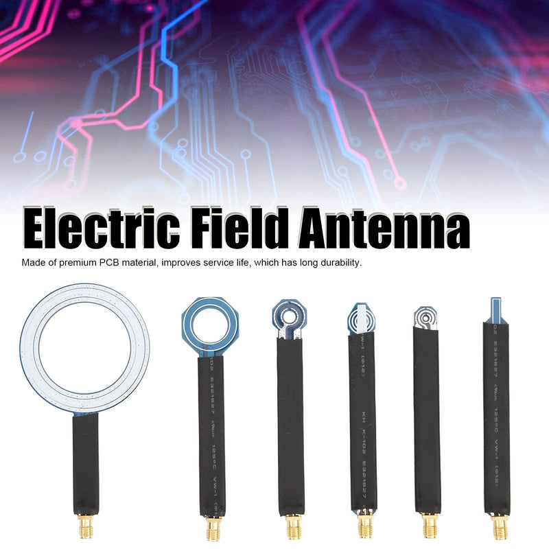 6PCs Magnetic Field Antenna PCB Near Field Probe Locate & Identify Interference Source Radiation Magnetic SMA Female Interface with Storage Box