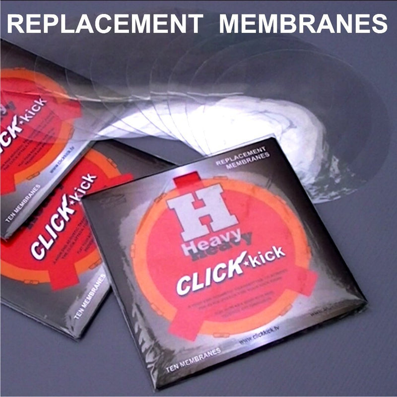 Click Kick - Replacement Membranes - Contains Ten Membranes (H)