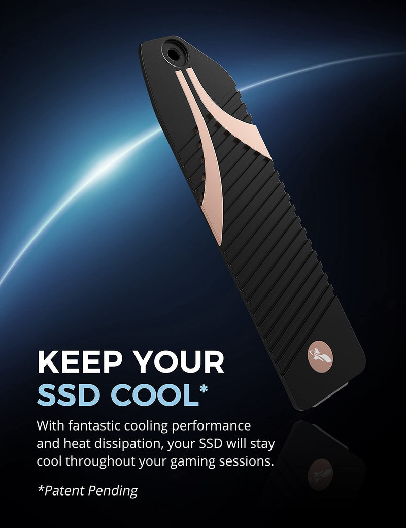 SABRENT M.2 NVMe Heatsink for The PS5 Console (SB-PSHS)