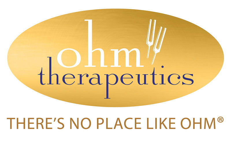 Ohm Therapeutics MID OHM Tuning Fork KIT for Self-Care and Sound Therapy (136.1 Hz + Activator) Mid Ohm Kit (136.1 Hz)