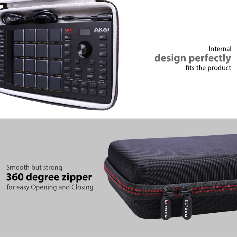 [AUSTRALIA] - LTGEM EVA Hard Case for Akai Professional MPC Studio MIDI Controller Beat Maker - Travel Protective Carrying Storage Bag 
